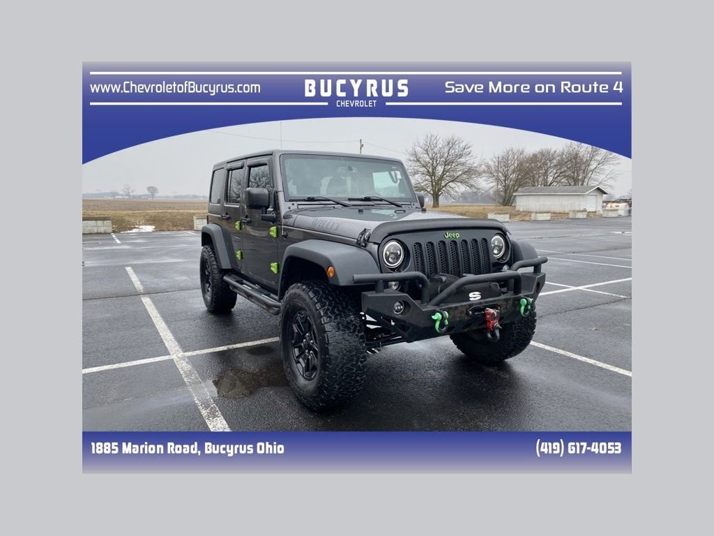 2017 Jeep Wrangler Unlimited Willys Wheeler